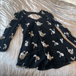 Free People Black Sundress